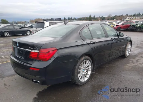 2014 BMW 750I from USA, damaged, VIN WBAYA8C5XED499800